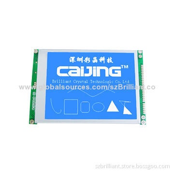 320240 Dot Matrix LCD Module Display, Supports Serial Parallel Interface, 3 or 5V, STN COB